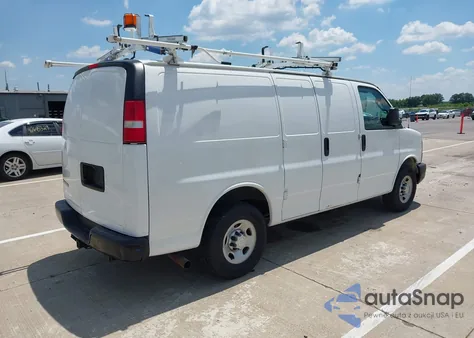 2016 Chevrolet Express 2500 Work Van from USA, damaged, VIN 1GCWGAFF9G1131942